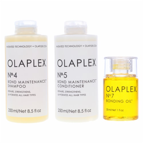 Olaplex No.4 Bond Maintenance Shampoo 8.5 oz, No. 5 Bond Maintenance  Conditioner 8.5 oz & No., 18 oz - City Market