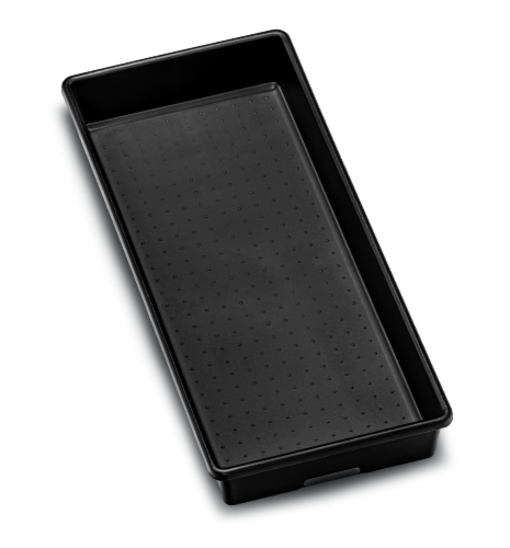 Madesmart Carbon Classic Bin Perspective: front