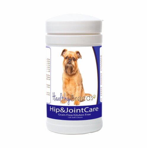 Healthy Breeds 840235153207 Brussels Griffon Hip and Joint Care Perspective: front