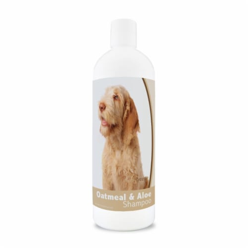 Healthy Breeds 840235172758 16 oz Spinoni Italiani Oatmeal Shampoo with Aloe Perspective: front