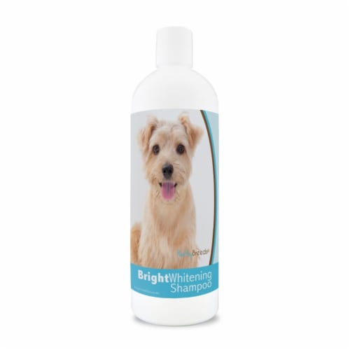 Healthy Breeds 840235174189 12 oz Norfolk Terrier Bright Whitening Shampoo Perspective: front