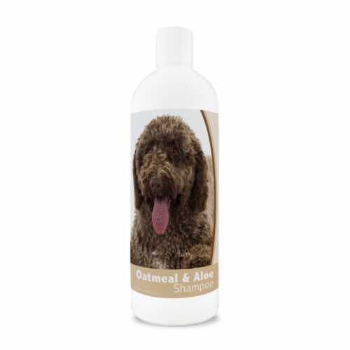 Healthy Breeds 840235174561 16 oz Spanish Water Dog Oatmeal Shampoo with Aloe Perspective: front