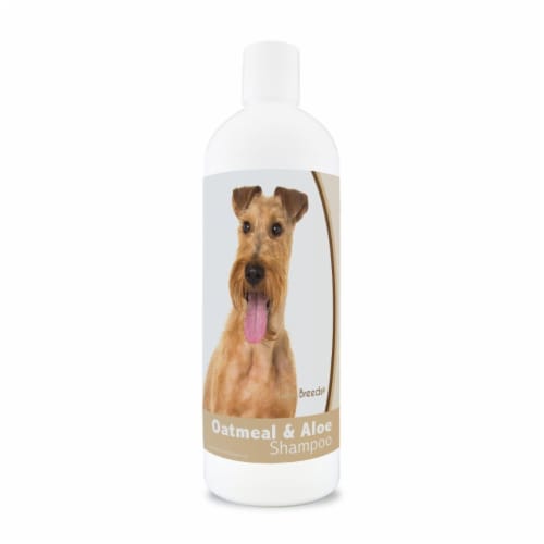 Healthy Breeds 840235181705 16 oz Irish Terrier Oatmeal Shampoo with Aloe Perspective: front