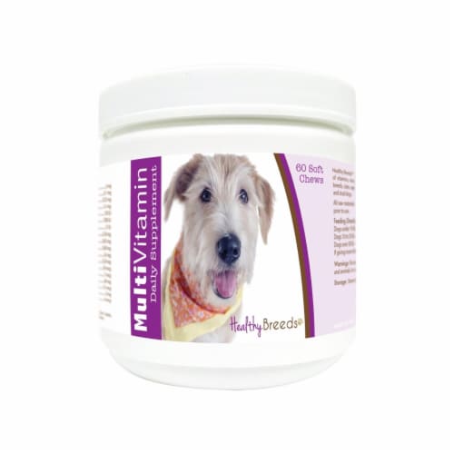 Healthy Breeds 840235181873 Glen of Imaal Terrier Multi-Vitamin Soft Chews - 60 Count Perspective: front