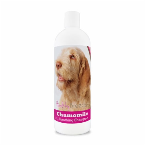 Healthy Breeds 840235199267 8 oz Spinoni Italiani Chamomile Soothing Dog Shampoo Perspective: front