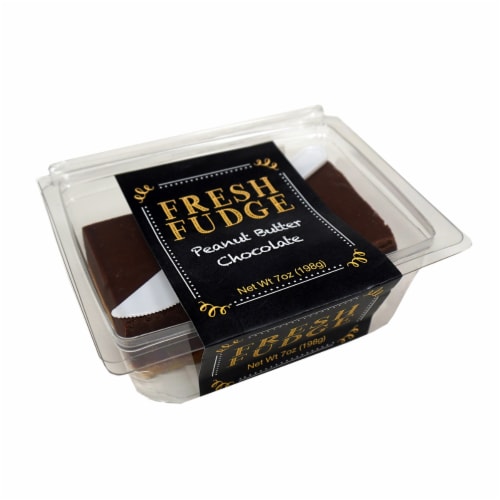 Roundys Peanut Butter Chocolate Fudge Perspective: front
