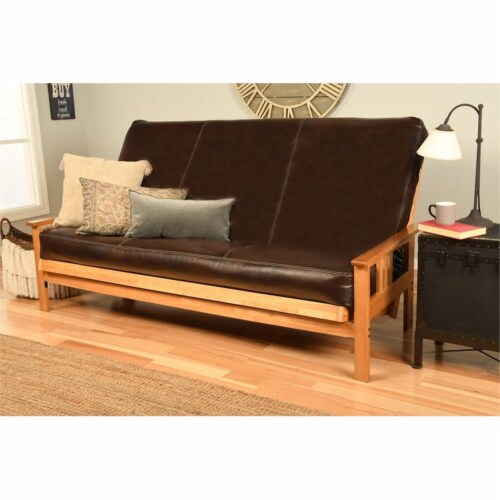 talentfulde sne Håndbog Kodiak Furniture Queen-size Futon Cover in Java Brown Faux Leather, 1 -  Kroger