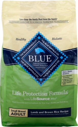 blue buffalo lamb and rice dog food