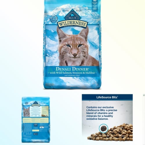 Blue C 21012381 Wilderness Grain Free Denali Dinner Cat Food 10