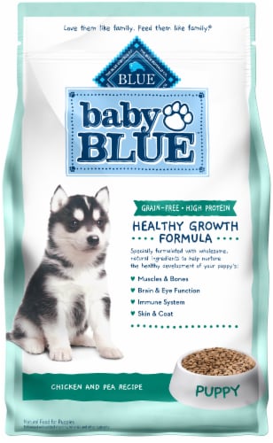 Miniature effektivitet tildeling Blue Buffalo Baby Blue Chicken & Pea High Protein Puppy Dry Dog Food, 4 lb  - Mariano's