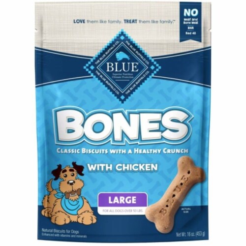 Blue Buffalo Classic Bone Biscuits With Chicken Large 1 Kroger