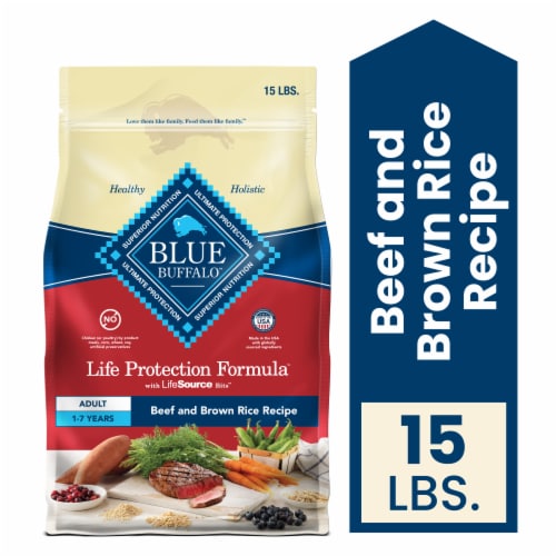 Blue buffalo life protection formula natural adult small breed dry dog food top