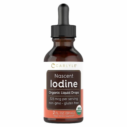 Carlyle Nascent Organic Iodine Liquid 2 fl oz 2 fl oz Harris Teeter