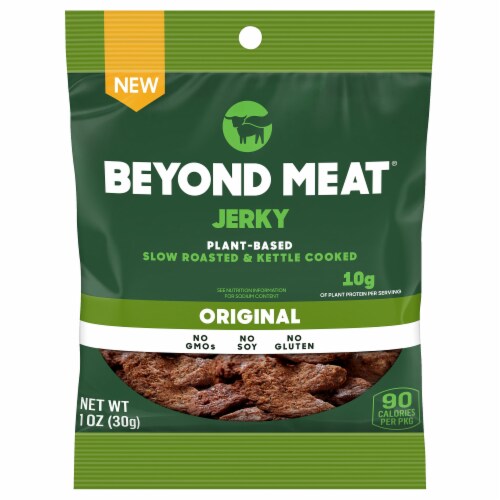 Beyond Meat® Original Plant-Based Jerky Perspective: front