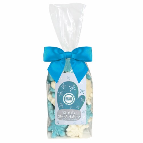 The Hampton Popcorn Company Gummy Snowflakes Perspective: front
