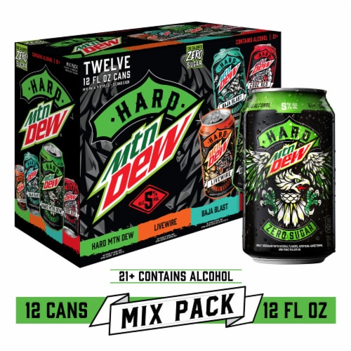 Hard Mountain Dew Classic Variety Pack Perspective: front
