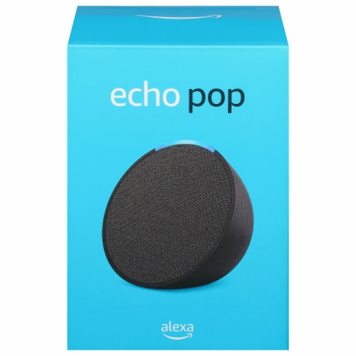 Amazon - Echo Pop (1st Generation) Smart Speaker with Alexa Perspective: front