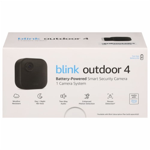 blink Outdoor 4 Battery-Powered Security Camera Perspective: front