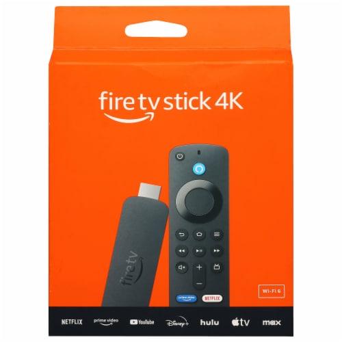 Amazon Fire Stick 4K Wifi 6 Perspective: front