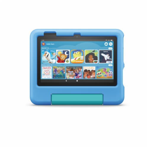 Amazon Fire 7in Kids Tablet 16GB - Blue Perspective: front