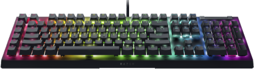 Razer BlackWidow V4 X - Mechanical Gaming Keyboard with Razer Chroma™ RGB Perspective: front