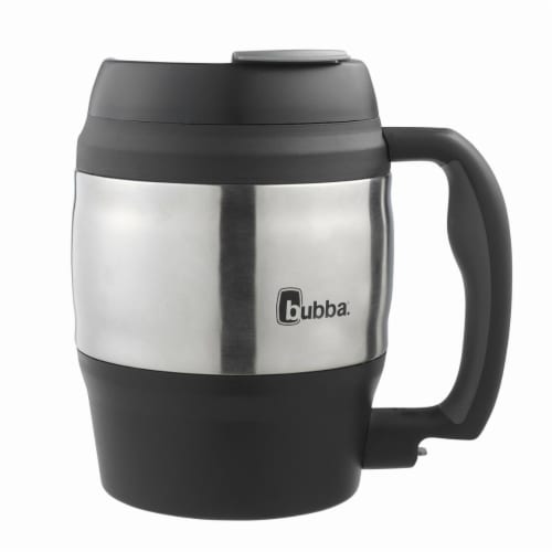 Ignite USA 52 oz Classic Insulated Desk Mug, Black Perspective: front