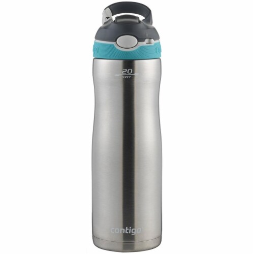 Contigo 72350 20 oz Autospout Ashland Chill Water Bottle - Scuba, Stainless  Steel, 1 - City Market