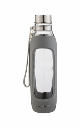  Contigo Purity Glass Water Bottle, 20oz, Scuba