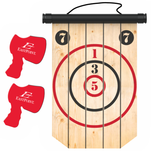 EastPoint Fun Size Axe Throwing Game Perspective: front