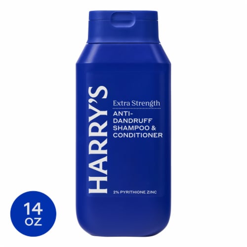 Harry's Extra Strength Anti-Dandruff 2-in-1 Shampoo & Conditioner Perspective: front