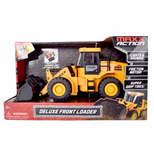 Maxx Action™ Deluxe Front Loader Perspective: front