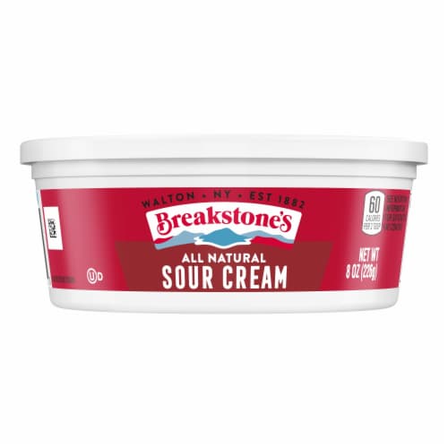 Breakstone's All Natural Sour Cream Perspective: front