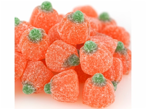 Jelly Pumpkins 5 Pound Package 375 Pieces of Candy | Fall Autumn Thanksgiving Candies Perspective: front