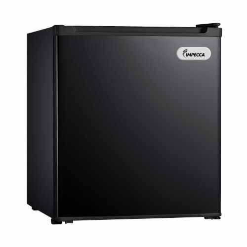 Impecca 1.7 Cu. Ft. Compact Refrigerator (with Soft Freezer) - Black Perspective: front