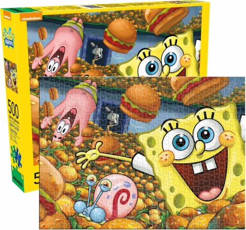SpongeBob SquarePants 500 Piece Jigsaw Puzzle Perspective: front
