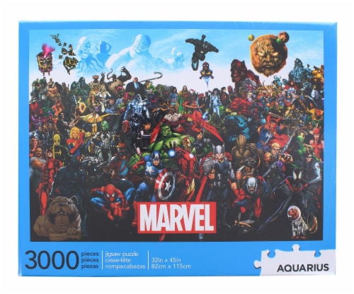Marvel Cast 3000 Piece Jigsaw Puzzle Perspective: front