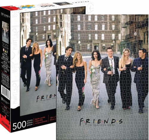 Friends Wedding 500 Piece Jigsaw Puzzle Perspective: front