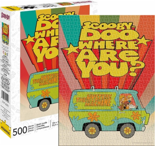 Scooby-Doo Where Are You? 500 Piece Jigsaw Puzzle Perspective: front