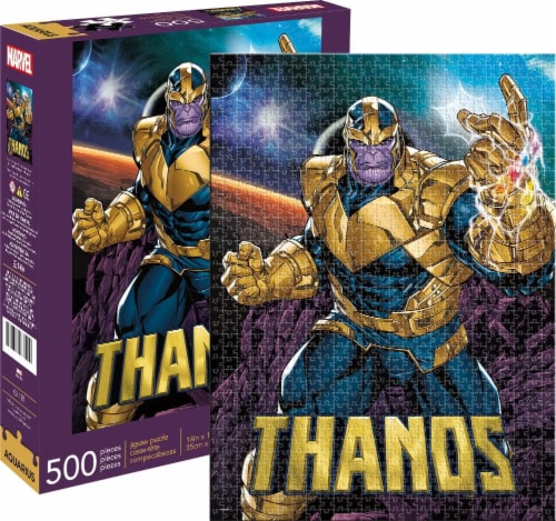Marvel Thanos 500 Piece Jigsaw Puzzle Perspective: front