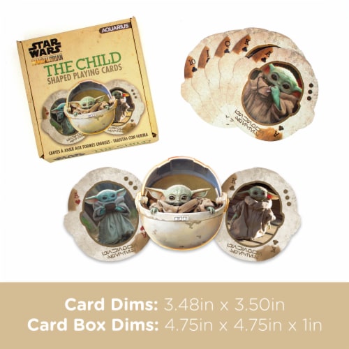 Star Wars™ Mandalorian The Child Shaped Playing Cards, 1 ct - Kroger