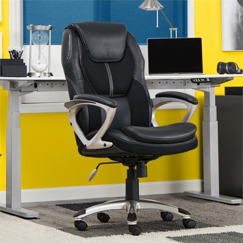 Serta Amplify Executive Office Chair Black 1 Fry s Food Stores