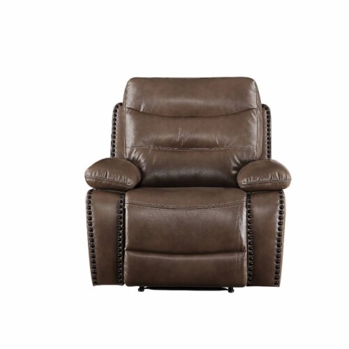 Recliner , Brown LeatherGel Match, 1 Fred Meyer