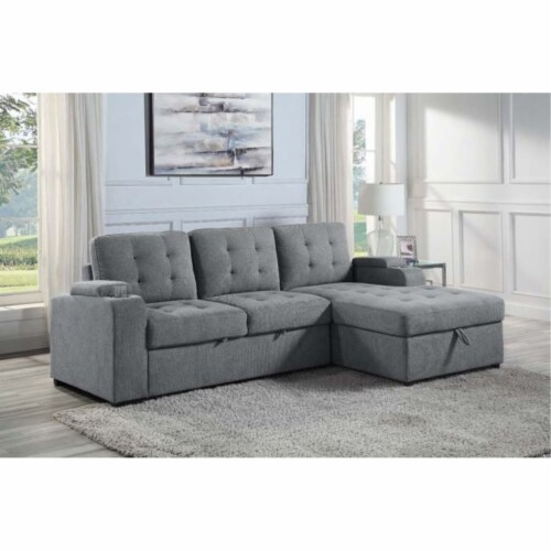 Sleeper Sectional Sofa W Storage 1