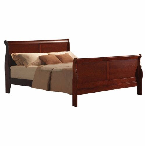 Louis Philippe Sleigh Bed in your choice of wood and finish