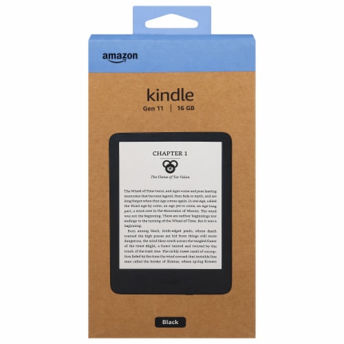 Amazon 16GB Kindle - Black Perspective: front