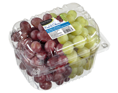 Flavor Grown® Fresh & Delicious Bi-Color Grapes Perspective: front