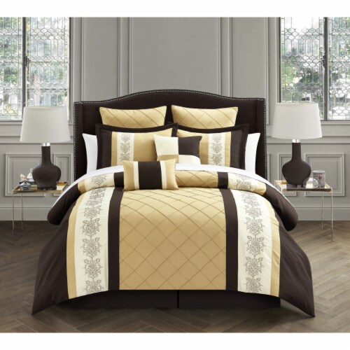 Chic Home Livingston Oversized And Overfilled Comforter Set (8Piece