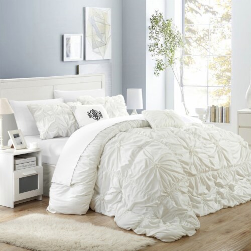 10 piece bed in a bag queen discount