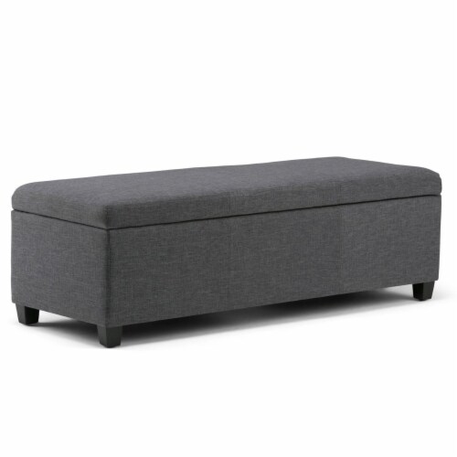 Simpli home avalon storage on sale ottoman