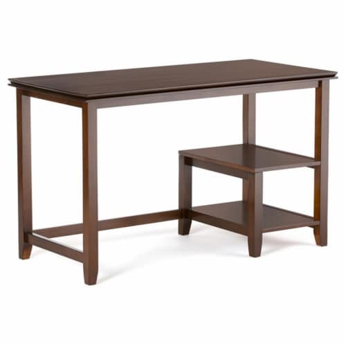 Simpli Home Artisan Solid Wood Transitional 50 Desk in Russet